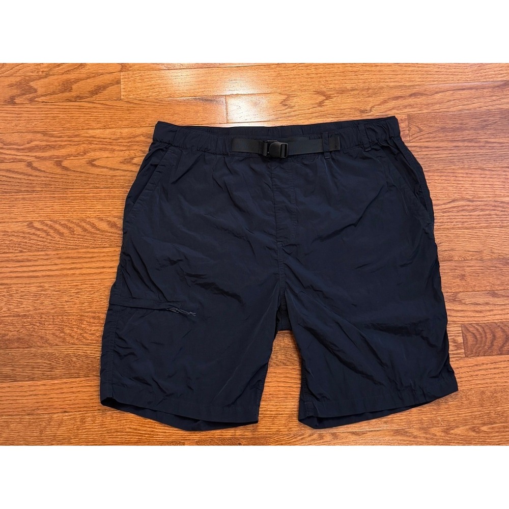 Norse Projects Luther GMD Nylon Shorts Men 36 Black Belted Cargo Hiking Gorpcore